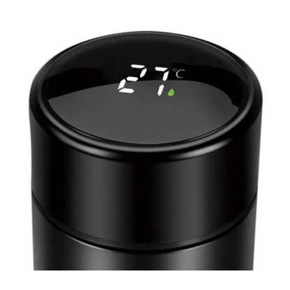 Mesa Living Thermos flask with thermometer black or white