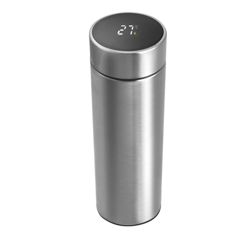 Mesa Living Thermos flask with thermometer black or white
