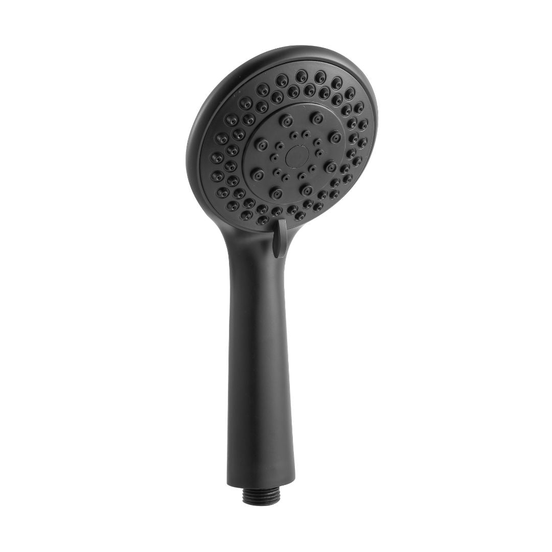 Aqua Laser Shower Head Black 5 Functions